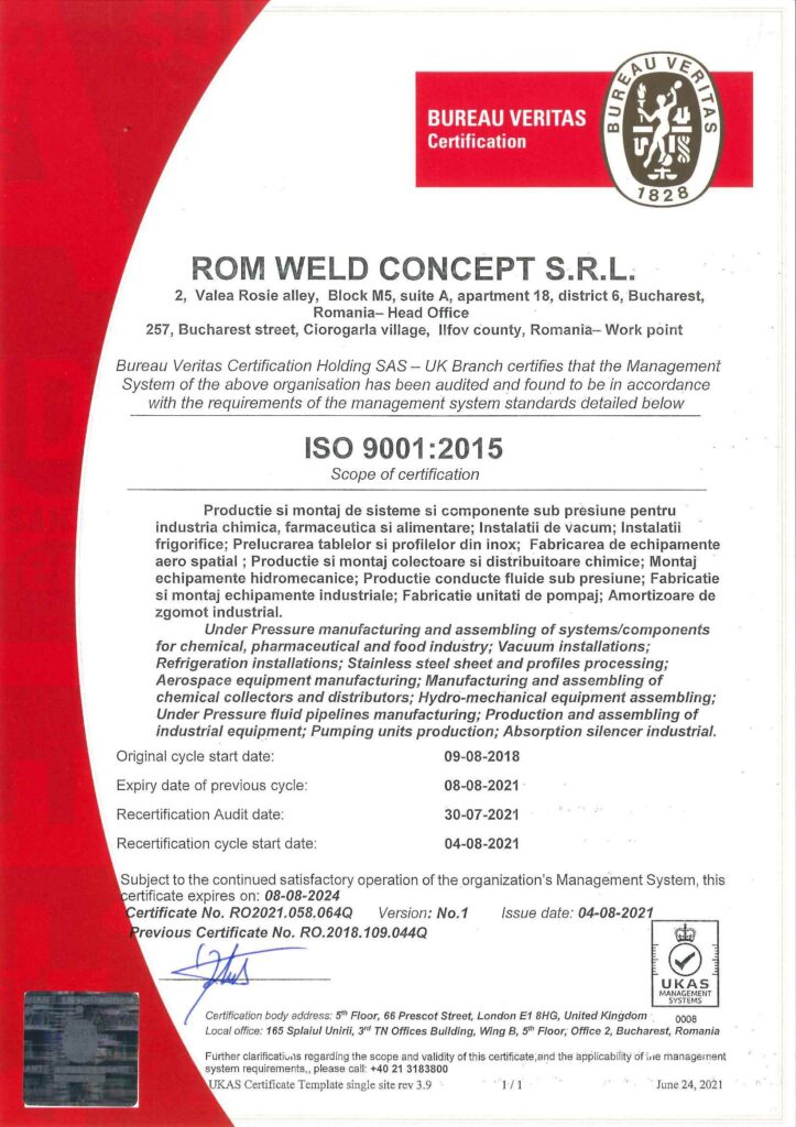 ROMWELD-ISO-9001